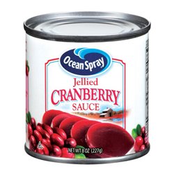 23620 - Ocean Spray Jellie Cranberry Sauce - 8oz (Case Of 24) - BOX: 24