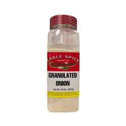 23634 - Eagle Spice Grannulated Onion  20 oz - BOX: 12