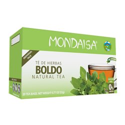 23978 - Mondaisa Tea Boldo - 0.77 oz. ( 20 Bags ) - BOX: 6 Pkg