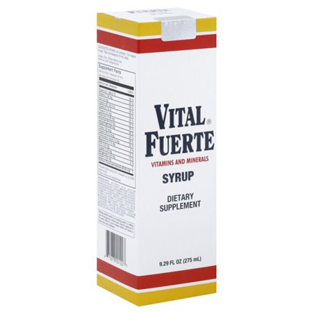 23993 - Vital Fuerte Syrup - 9.3 fl oz. ( 275 ml ) - BOX: 24 Units