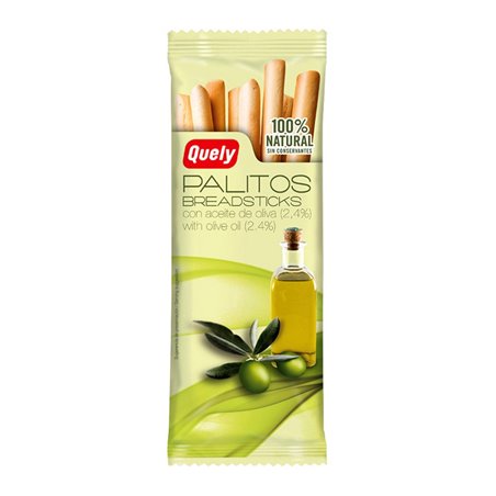 23999 - Quely Olive Oil Breadstick ( 20252 ) - 50g ( 22 Packs ) - BOX: 22