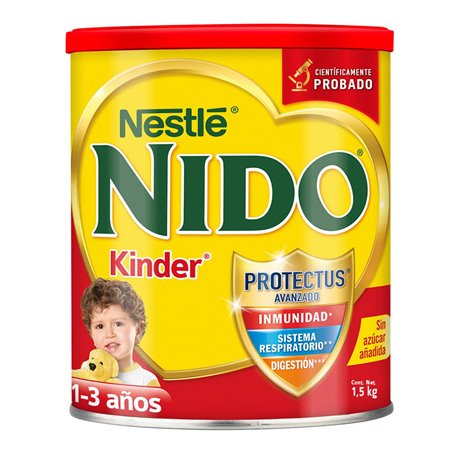 23835 - Nestle Nido Kinder MEX 1+ Powdered Milk - 3.52 lb. - BOX: 6 Units
