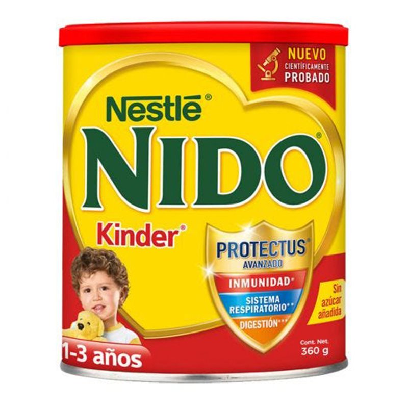 23842 - Nestle Nido Kinder MEX 1+ Powdered Milk - 12.6 oz. - BOX: 12 Units