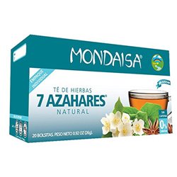 23870 - Mondaisa 7 Azahares Natural Tea 0.92 oz - 20 bag - BOX: 