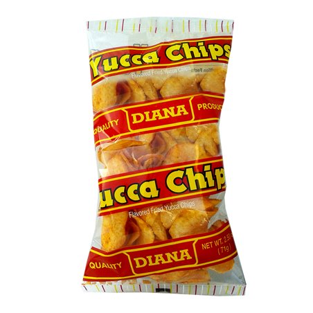 23907 - Diana Yuca Chips BBQ 2.5 oz - BOX: 24