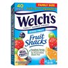 23910 - Welch's Fruit Snacks Variety Pack - 0.9 oz. (40 Packs) - BOX: 9 pouches