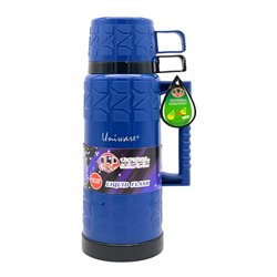 24131 - Uniware Plastic Termo Vacuum Flask 1 lt. - BOX: 6 Units