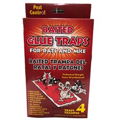 24157 - Pest Control Glue Trap - 4 Pack ( Box )
17807 - BOX: 48 Units