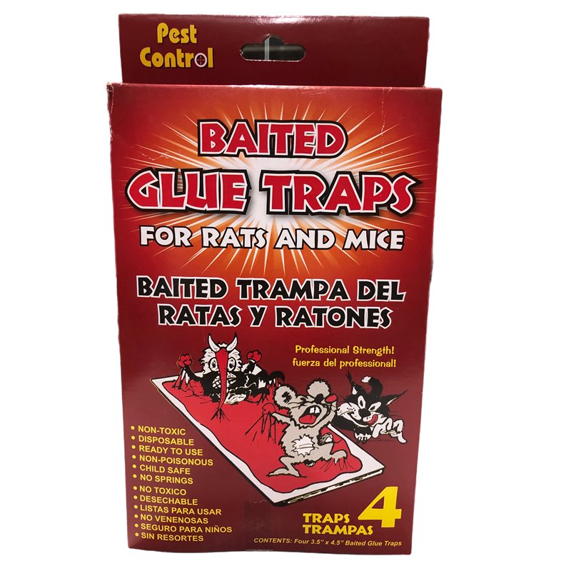 24157 - Pest Control Glue Trap - 4 Pack ( Box )
17807 - BOX: 48 Units