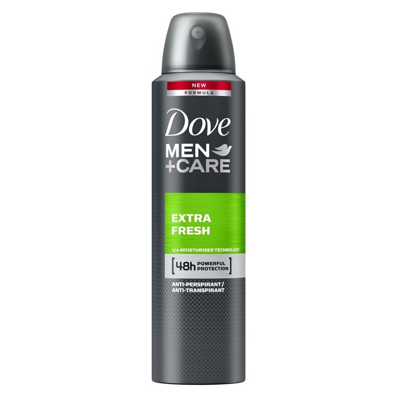 24359 - Dove Deodorant Spray, Men + Care Extra Fresh - 150ml - BOX: 12 Units