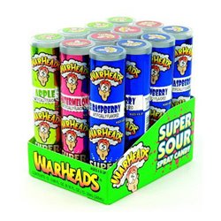 24371 - Warheads Sour Spray Candy - 12ct - BOX: 24 Pkg