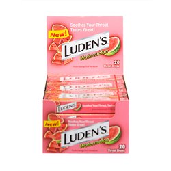 24386 - Luden's Watermelon - 20 Pack - BOX: 8 Boxes