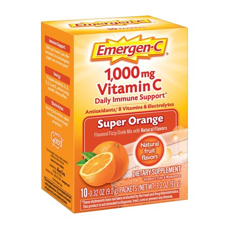 24211 - Emergen-C Vitamin C, Super Orange - 10 Bags - BOX: 3