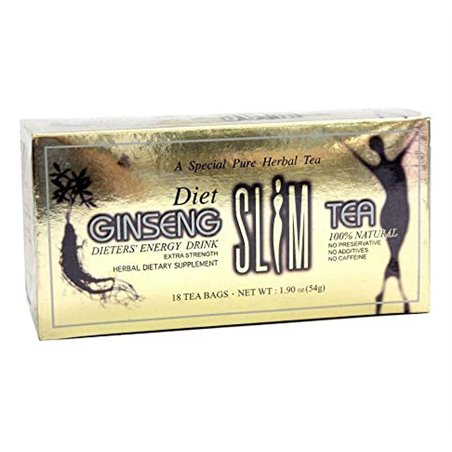 24247 - Diet Ginseng Slim Tea 18 bags  - 3g - BOX: 36 Bag