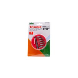 24308 - Trisonic ScrewdriveR And Socket Set W/ T Handle (TS-HW8877) - 19 Pcs - BOX: 24 Units