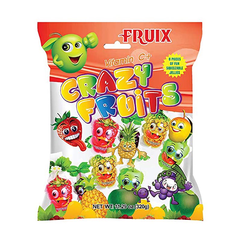24322 - Fruix Crazy Fruits 8 pieces - 11.29oz - BOX: 24/8 pcs