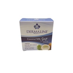 24542 - Dermaline Soap, Coconut Milk - 2.8 oz. - BOX: 24 Units