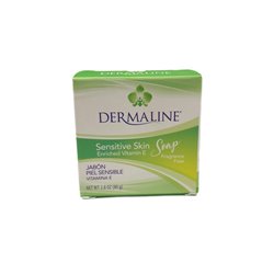 24545 - Dermaline Soap, Sensitive Skin - 2.8 oz. - BOX: 24 Units