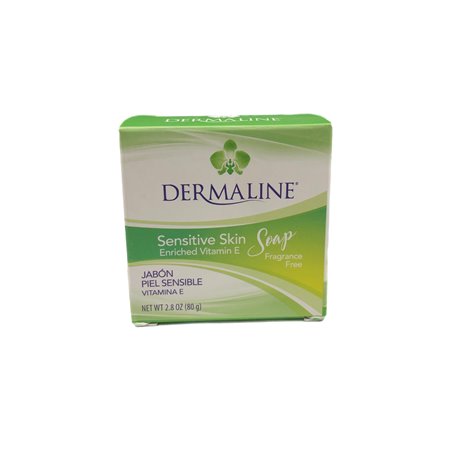 24545 - Dermaline Soap, Sensitive Skin - 2.8 oz. - BOX: 24 Units