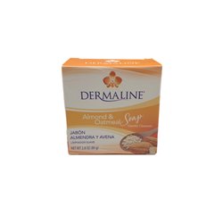 24546 - Dermaline Soap, Almond & Oatmeal - 2.8 oz. - BOX: 24 Units