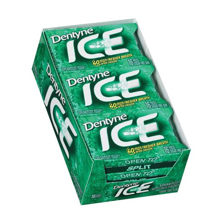 24556 - Dentyne Ice Spearmint - 12/16 Pcs - BOX: 12 Boxes