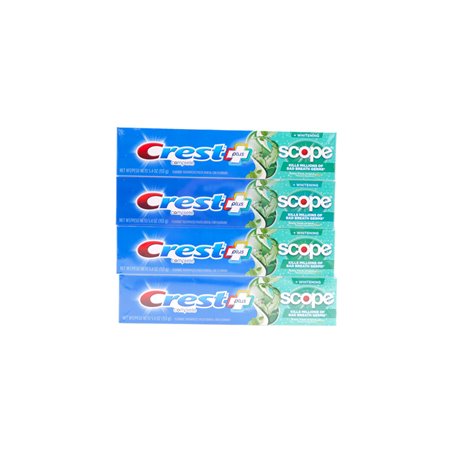 24560 - Crest Toothpaste Complete Scope Outlast - 5.4oz(153gr) - BOX: 24 Units