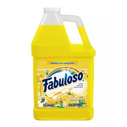 24574 - Fabuloso Refreshing Lemon  - 128 fl. oz. ( Case of 4 ) - BOX: 4 Units