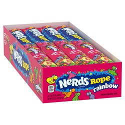 24408 - Nerds Rope, Rainbow - 24 Count - BOX: 12 Pkg
