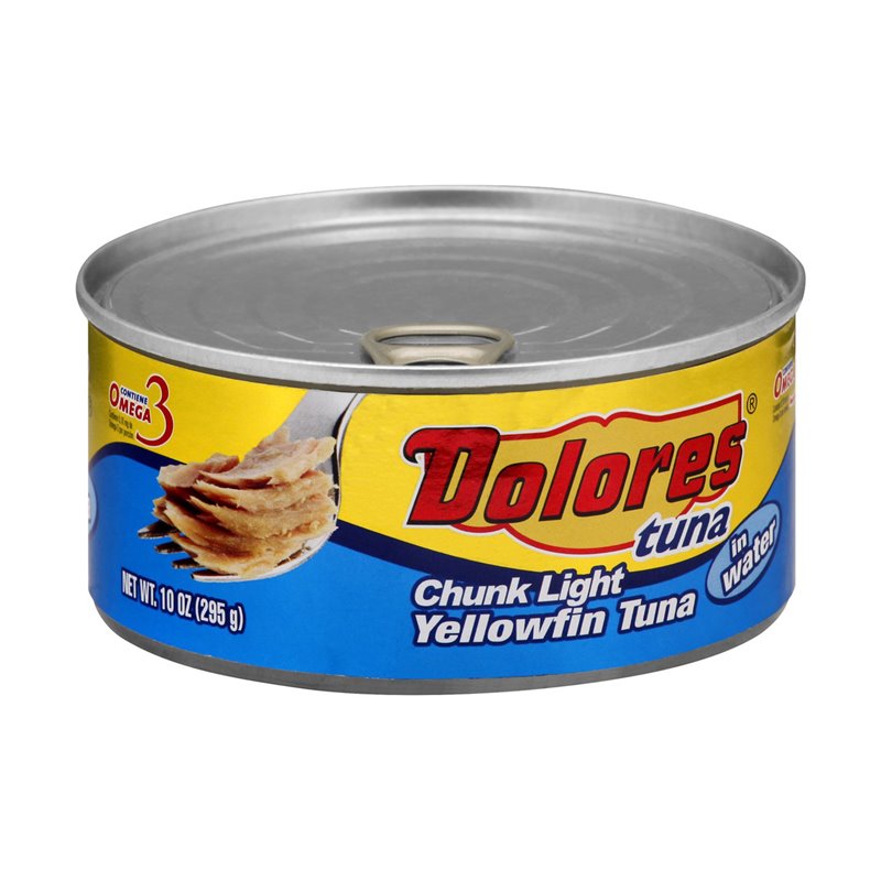 24422 - Dolores Chunk Light Tuna in Water - 10 oz. - BOX: 24 Units