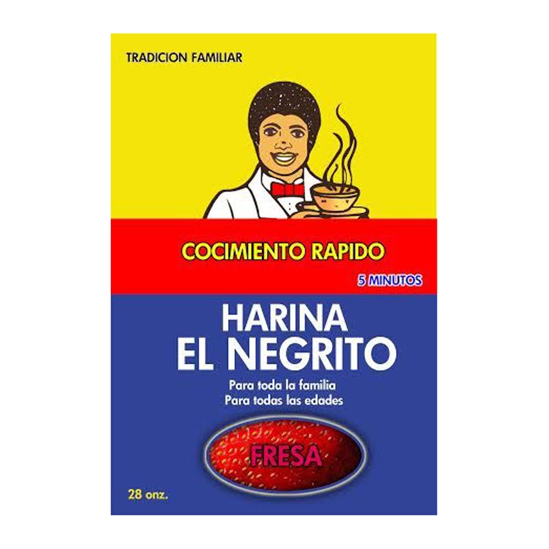 24426 - Harina El Negrito Strawberry - 28 oz. - BOX: 18 Units