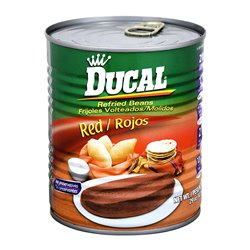 24450 - Ducal Red Refried Beans 12/29 oz - BOX: 12 Units