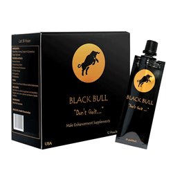 24517 - Black Bull  Honey Black12/ 20 g - BOX: 12 Units