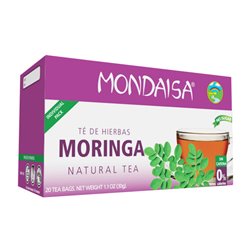 25080 - Mondaisa Moringa Natural Tea 0.77 oz - 20 bag - BOX: 