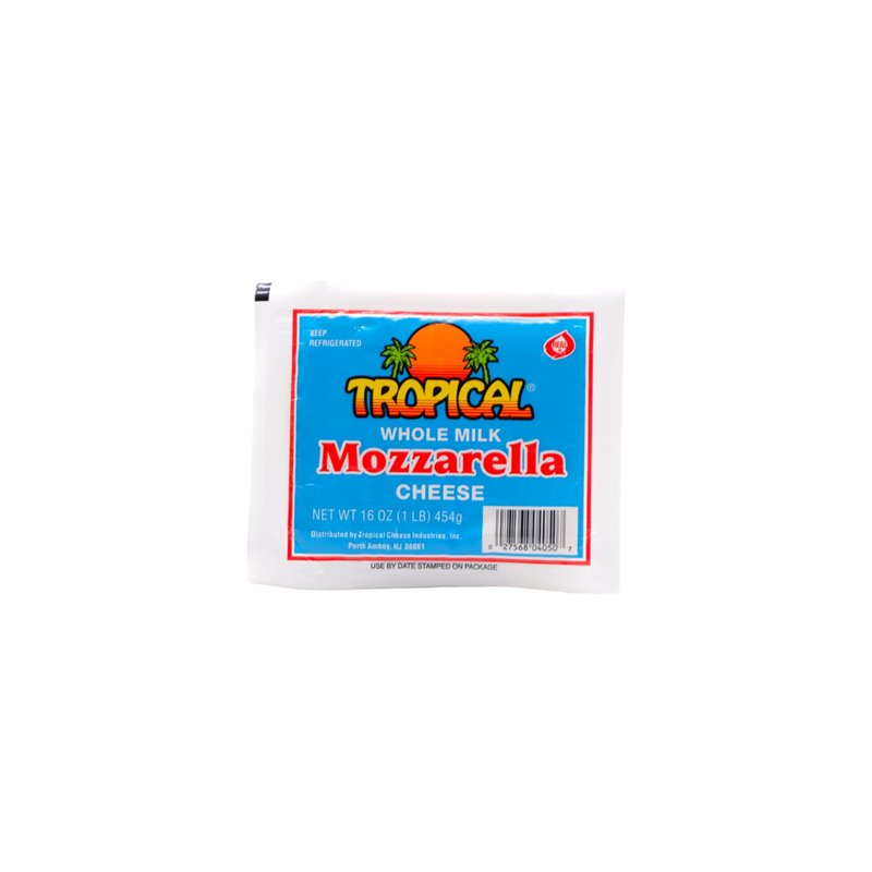 24863 - Tropical Mozzarella Cheese 16oz - BOX: 