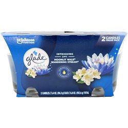 24873 - Glade Candle 2in1 Moonlit Walk - 3.4 oz. - BOX: 6 Units