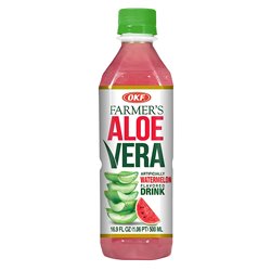 24811 - OKF Aloe Vera Drink, Watermelon- 500ml (Case of 20) - BOX: 