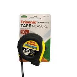 25071 - Trisonic Tape Measure 10 ft. ( TS-F145 ) - BOX: 12 Units