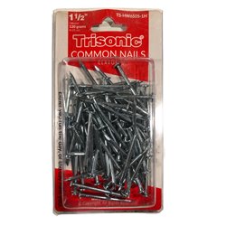 24912 - Trisonic Common Nails 1 1/2" ( 38mm ) ( TS-HW6505-1H ) - 120g - BOX: 36 Pkg