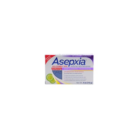 24935 - Asepxia Softening Bar Deep Cleansing - 4 oz. (113gr) - BOX: 20 Units