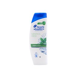 24986 - H&S Shampoo Cool Menthol - 400ml - BOX: 6 Unit