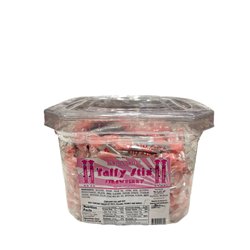 25008 - Sumthin'Sweet Taffy Stix, Strawberry - 3 lbs 12 oz. ( 192 Pcs ) - BOX: 8 Pkg