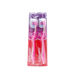 25025 - Colgate Toothbrush, ZigZag Antibacterial, Soft - (Pack of 12) - BOX: 10 Pkg