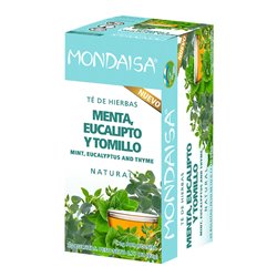 25037 - Mondaisa Mint, Eucalyptus and Thyme Tea 1.05 oz - 20 Bag - BOX: 6 Pkg