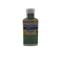 25123 - Mucinex Fast-Max DM Max Honey & Berry Flavor - 6 fl. oz. - BOX: 