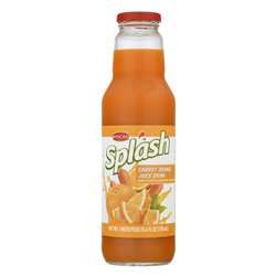 25129 - Pocas Splash Orange Carrot Juice ( Case of 8 ) -  25.4 oz - BOX: 8 Units