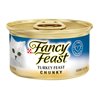 25107 - Purina Fancy Feast Chunky Turkey - 3 oz. (24 Cans) - BOX: 24