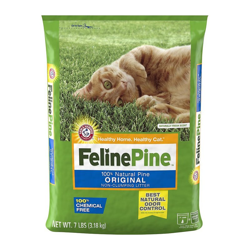25219 - FelinePine Extreme Clay Cat Litter, 7 Lb - (Pack of 6) - BOX: 6