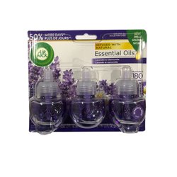 25251 - Air Wick Scented Oil  Lavender & chamomile 3 Refill - 2.02 fl.oz - BOX: 6 Pkg /3ct