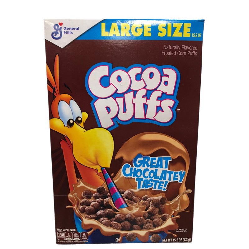 25286 - General Mills Cocoa Puffs Cereal - 15.2. (Case of 10 - BOX: 
