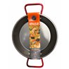 25312 - Imusa Paella Pan 10'' with Red Handle - BOX: 4 Units